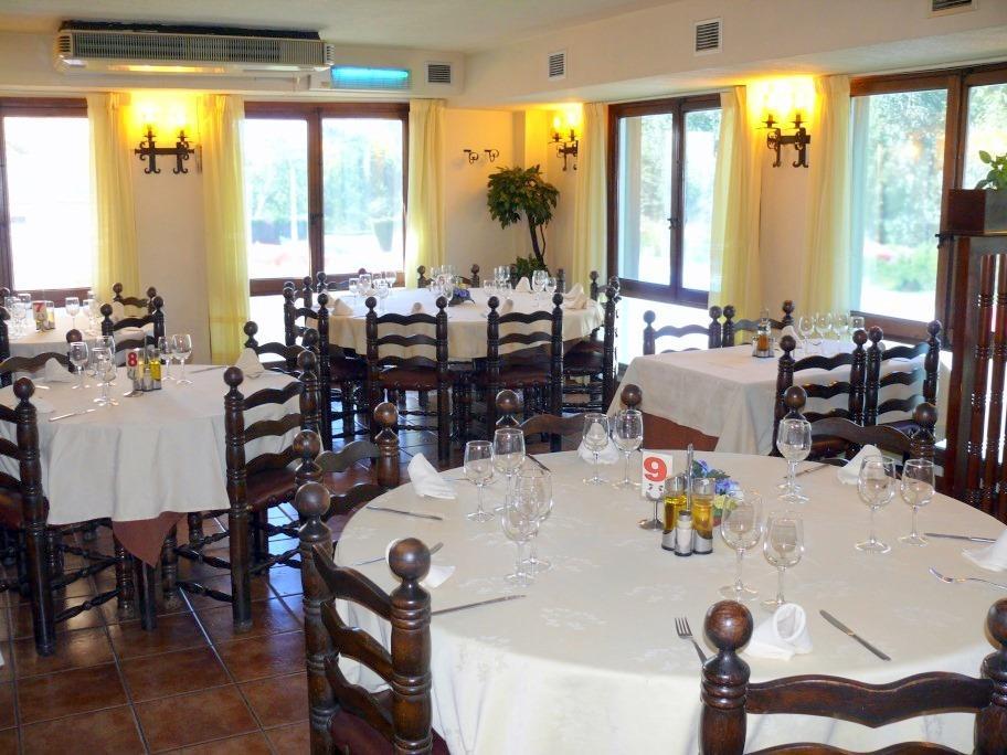 Hotel Restaurante Las Galias Суэра Ресторан фото